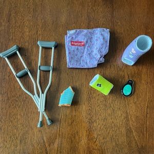 American Girl Feel Better Kit MISSING SOME PIECES BUT SOME PIECES ADDED